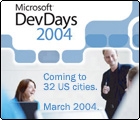 Register today for the Mobile Developers Conference 2004